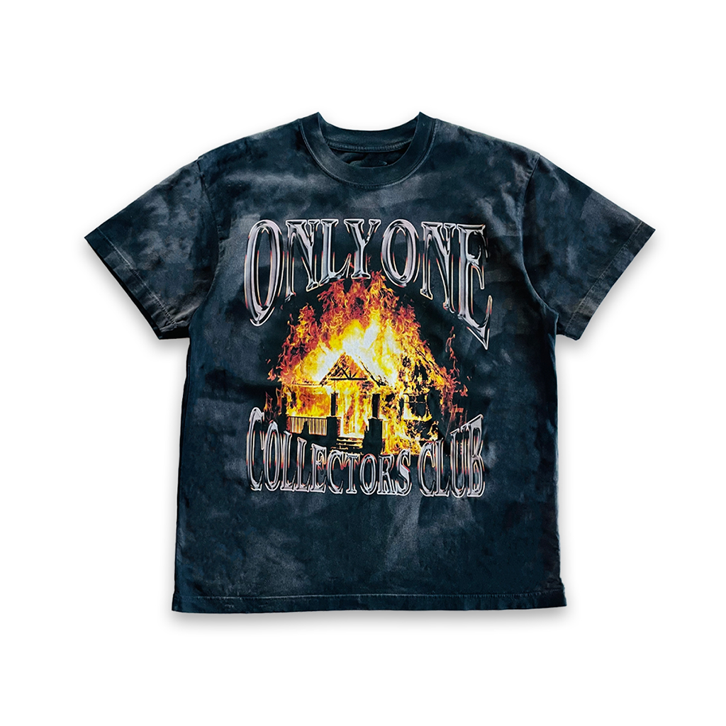 Collection of Burning House Ombre T-Shirt in a gallery layout