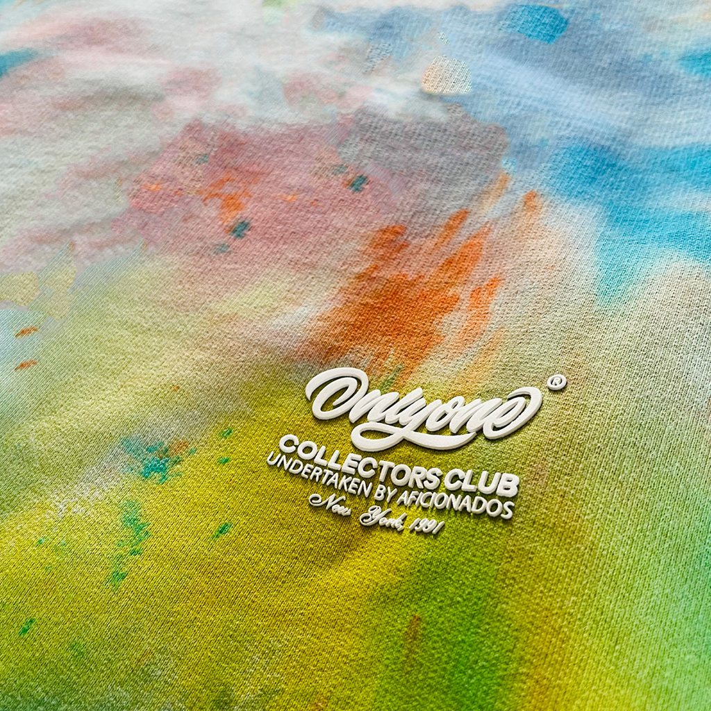 Collection of Multi Color Tie-Dye Crewneck in a gallery layout