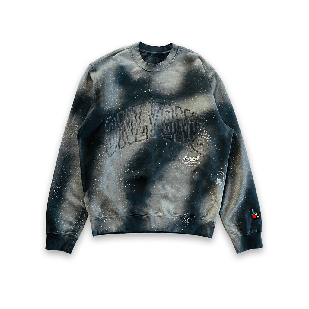 Galaxy Embroidered Crew Neck